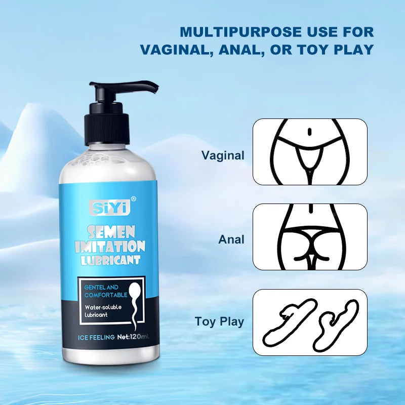 SiYi Semen Imitation Lubricant, Cooling & Warming Intimate Gel
