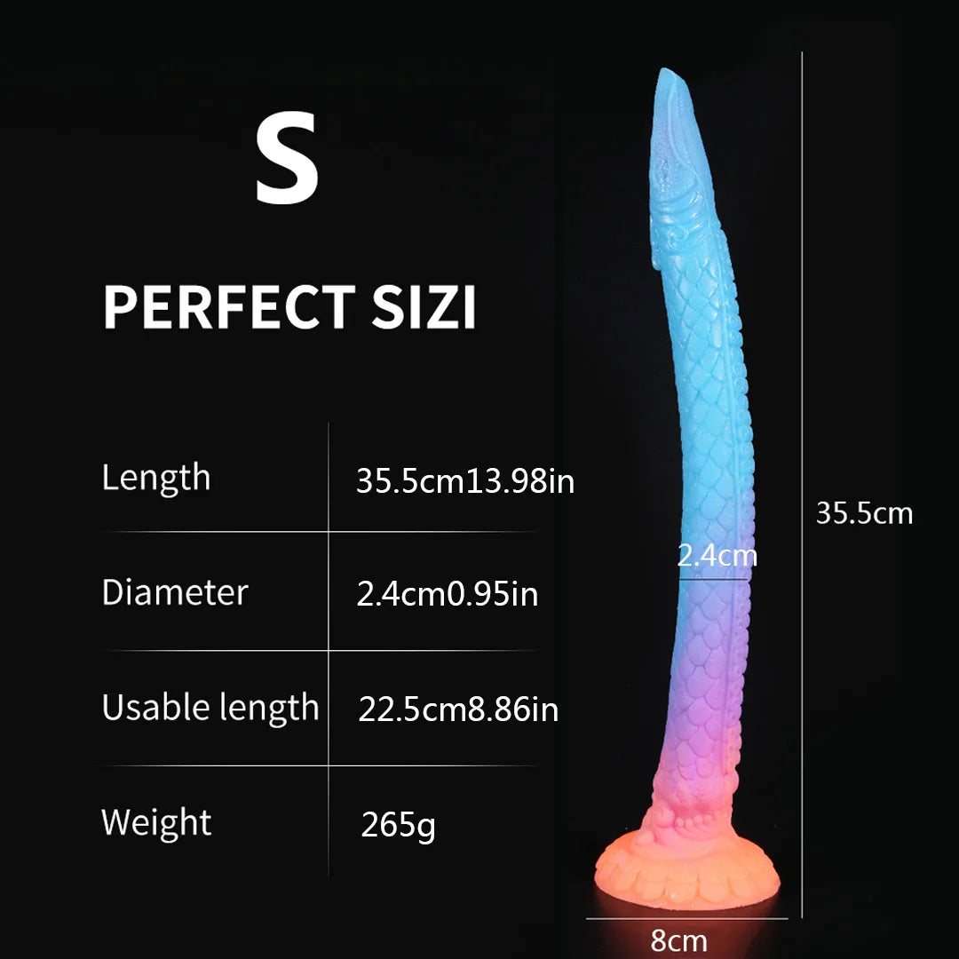 Serpents Coil | Luminous Dildo