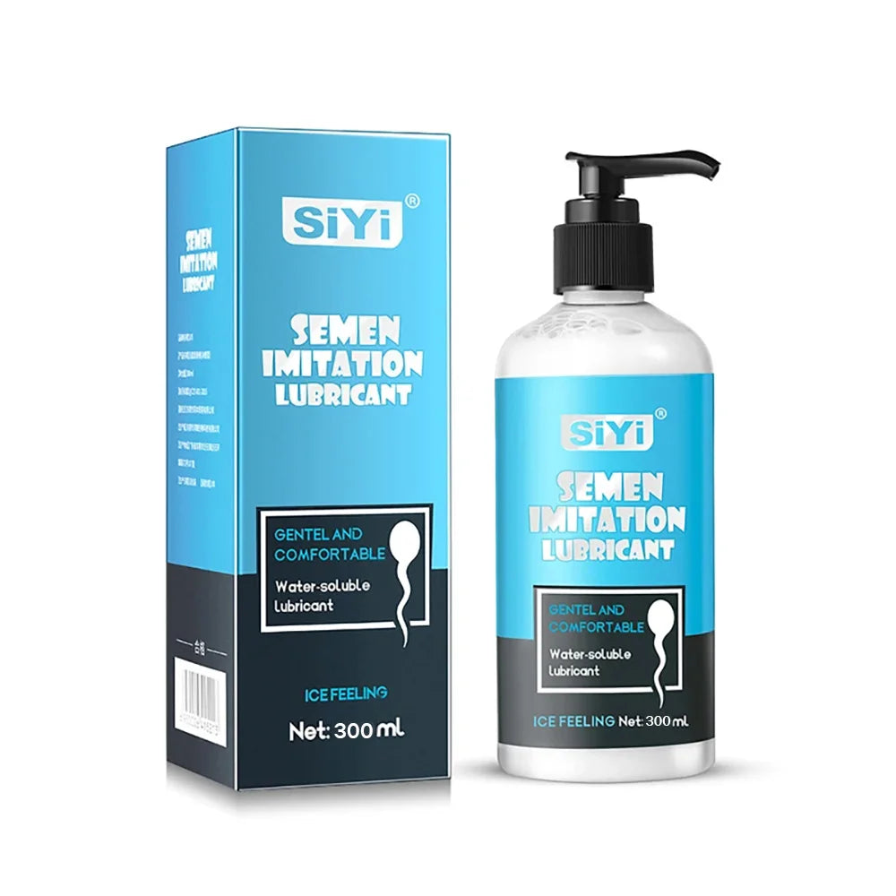 SiYi Water-Based Lubricants, Semen Imitation & Fresh Cool (120mL, 300mL, & Combo Packs)