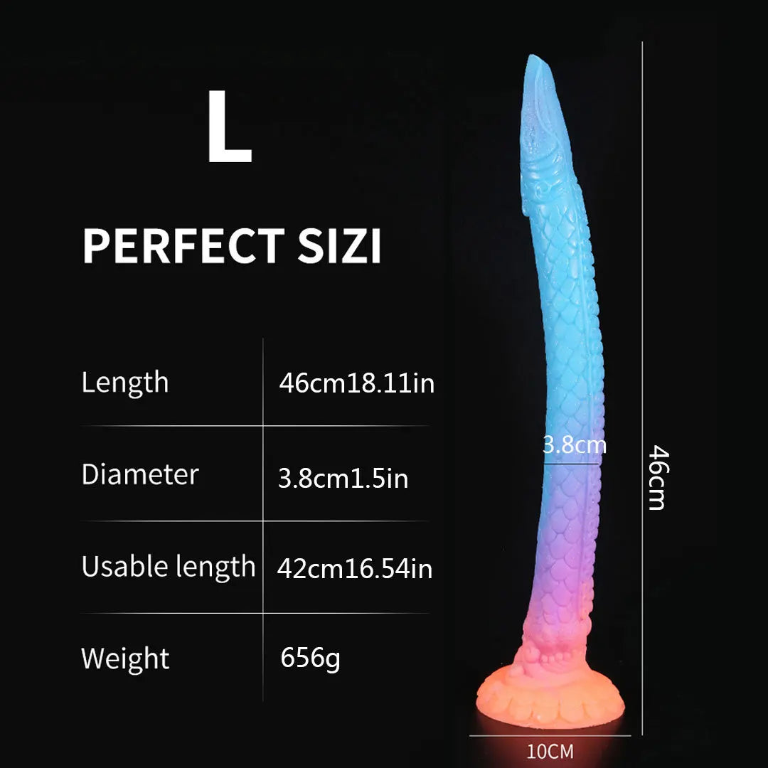 Serpents Coil | Luminous Dildo