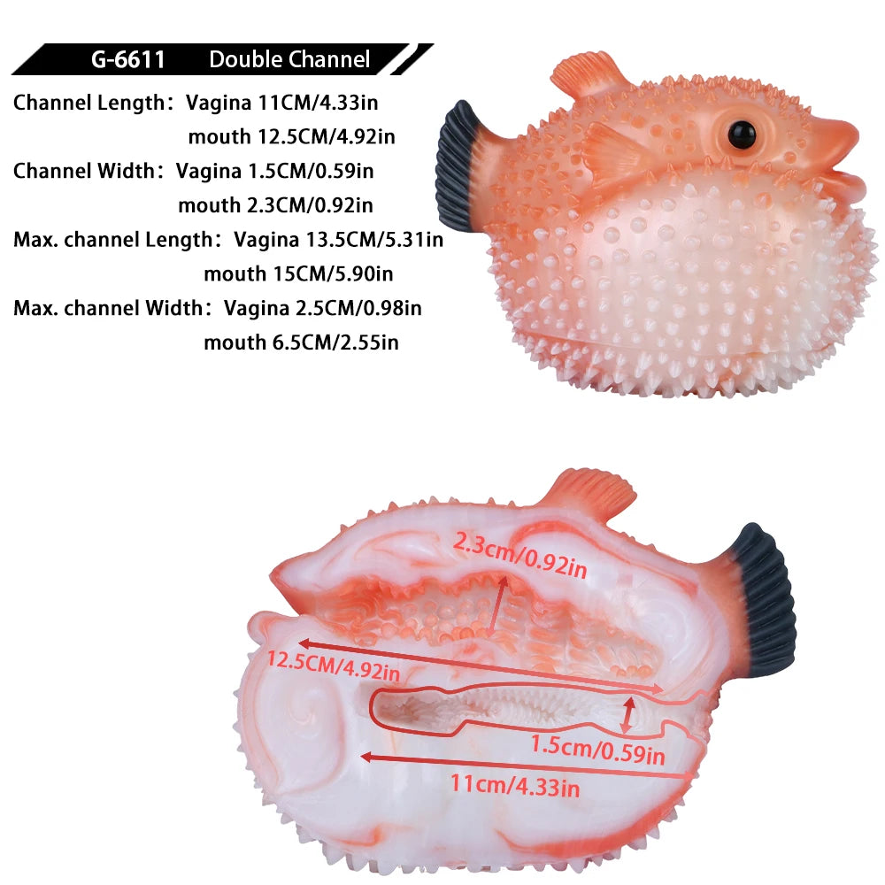 Pufferfish's Nibble | Male Masturbator