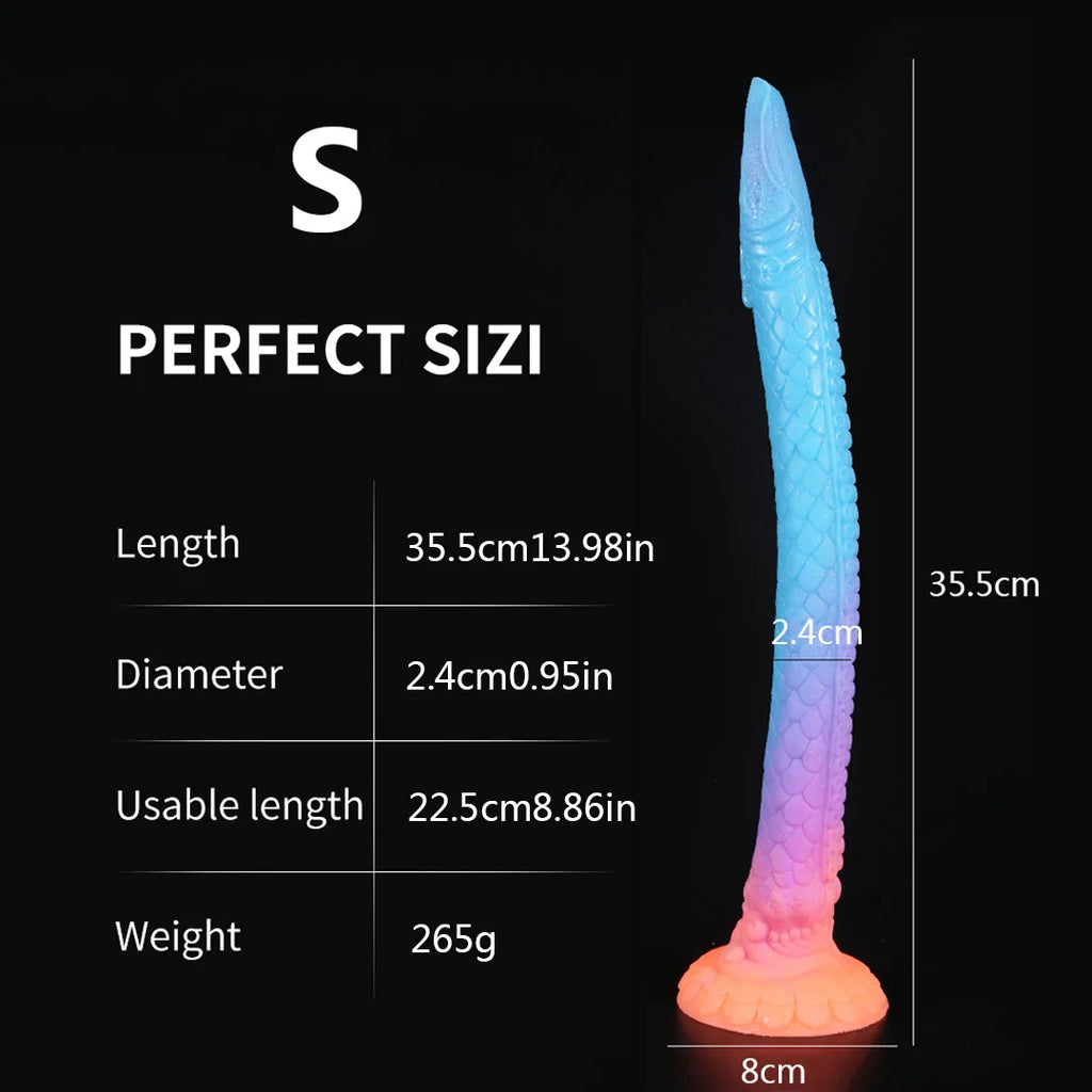 Serpents Coil | Luminous Dildo