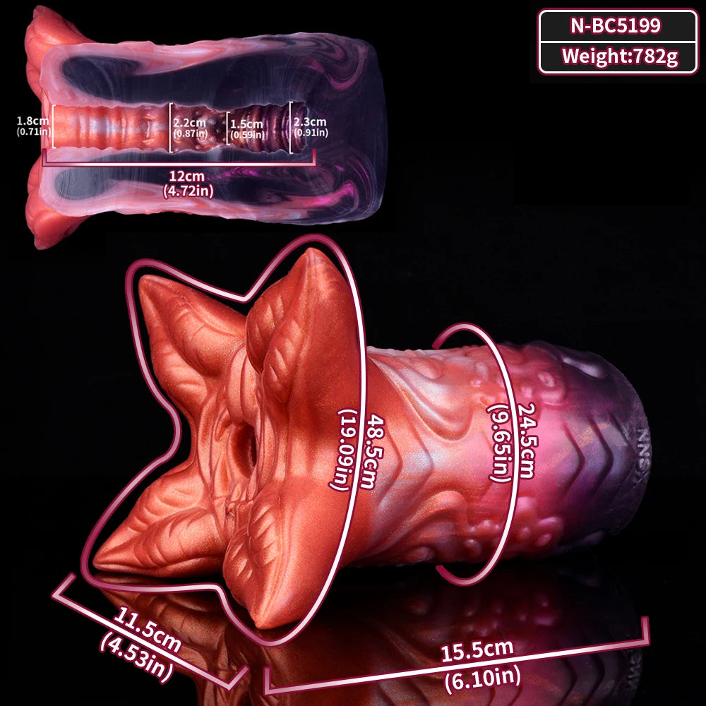 NNSX Male Masturbation Sex Toys Portable Dragon Pocket Pussy Lifelike Female Vagina Anal Holes Adult 18+ Sex Products