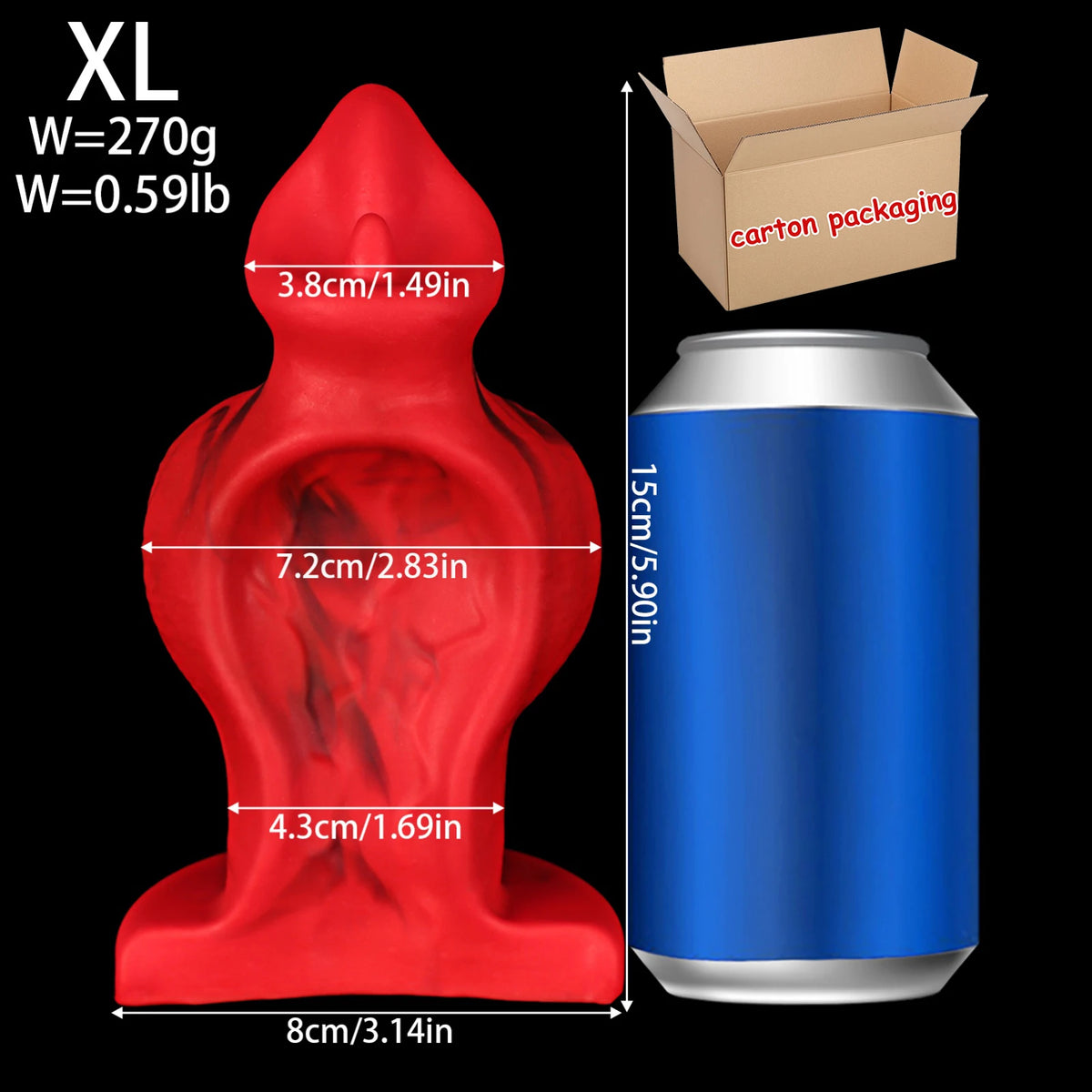 Groove Dildo Double Insertion Dildo Nodular Penis Huge Knot Dildo Masturbation G-Spot Massager Adult Sex Toys Women Men Gay 18+
