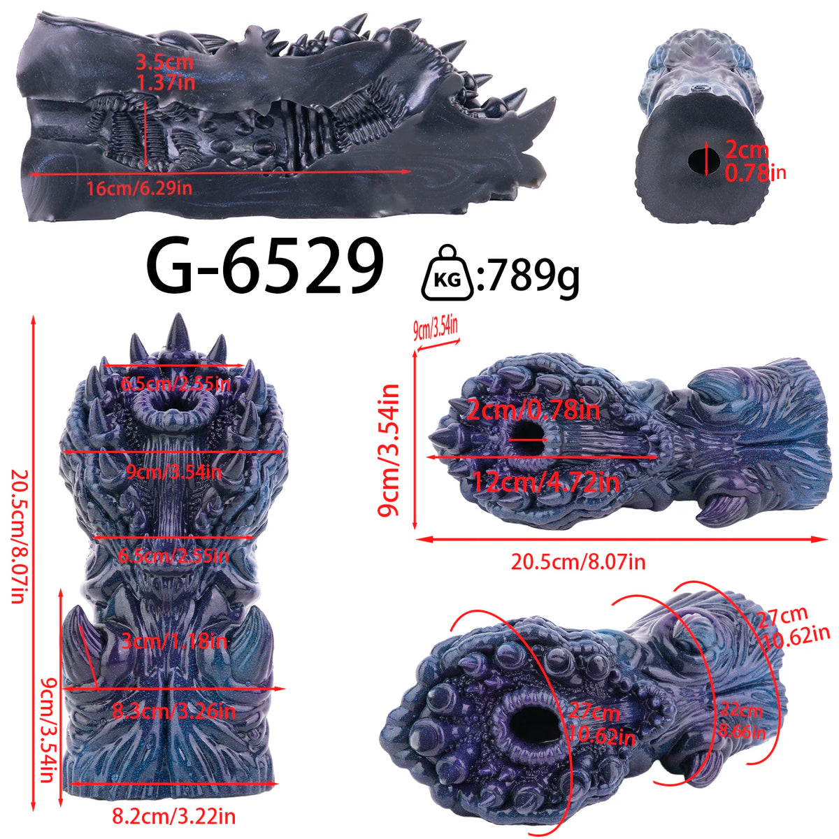 GEEBA Alien Monster Male Masturbator Fantasy Beast Manaul Stroker Realistic Vagina Silicone Pocket Pussy Adult Onahole Sex Toys