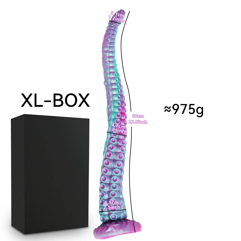 Tentacle anal plug adult vaginal massage stimulator anal plug dilator male and female monster dildo gay anus anal plug sex toy