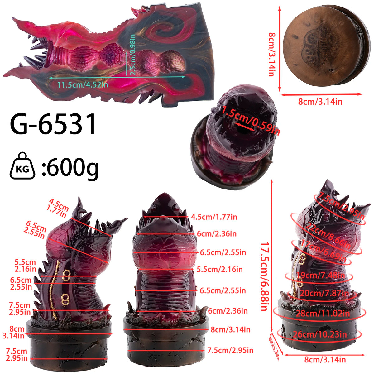 GEEBA Alien Monster Male Masturbator Fantasy Beast Manaul Stroker Realistic Vagina Silicone Pocket Pussy Adult Onahole Sex Toys