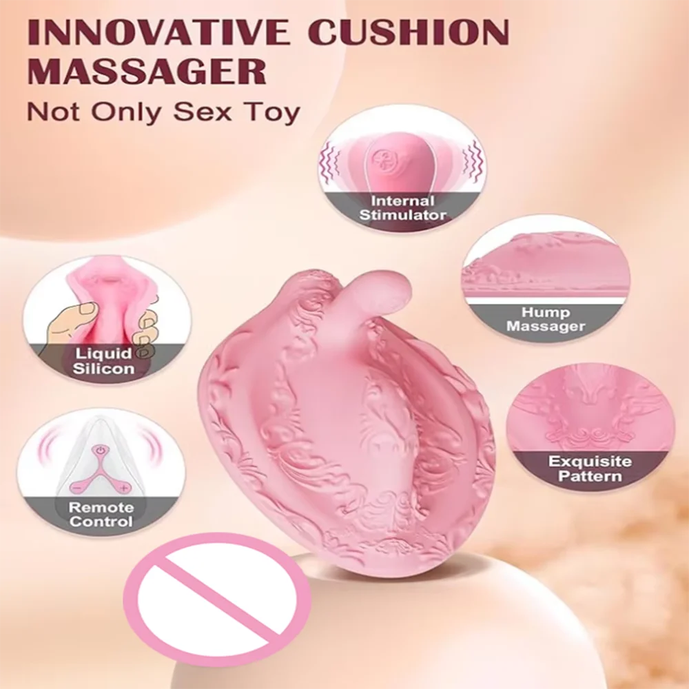 Remote Control Anal Dildo Vibrator Sit Cushion Prostate Massager 12 Modes Vibrating Butt Plug Stimulator Sex Toys For Women Men