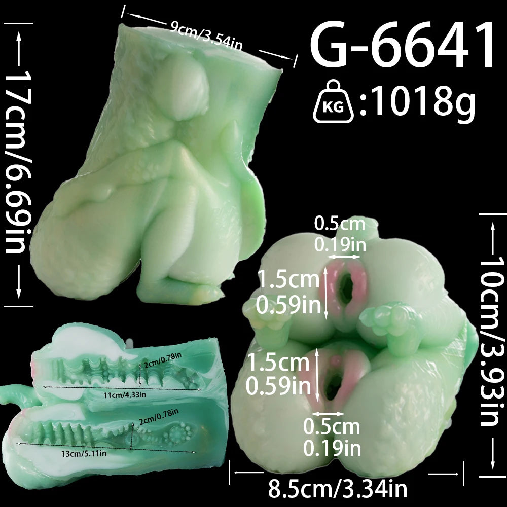GEEBA Realistic Black Red Monster Male Stroker Cup 현실적인  Textured Demon Scale Vagina Pocket Pussy Adult Onahole Sex Toy for Men