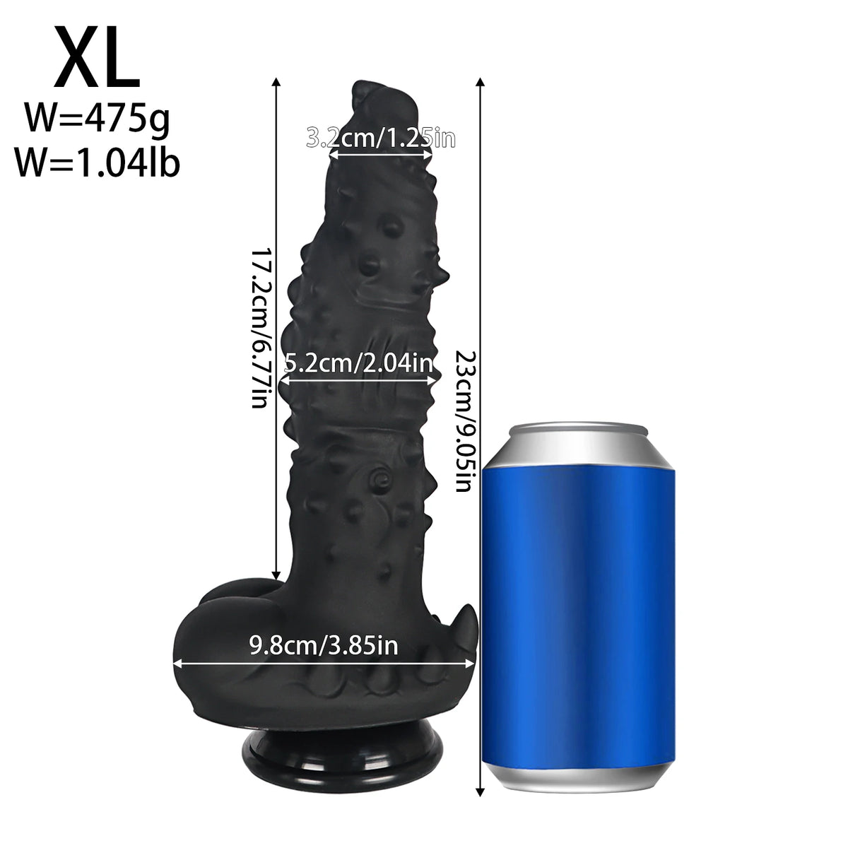 New Black Alien Dildo S/XXL Huge Anal Butt Plug Monster Dildo Thick Big Dick Vaginal G-Spot Massage Dilator Sex Toys Men Women
