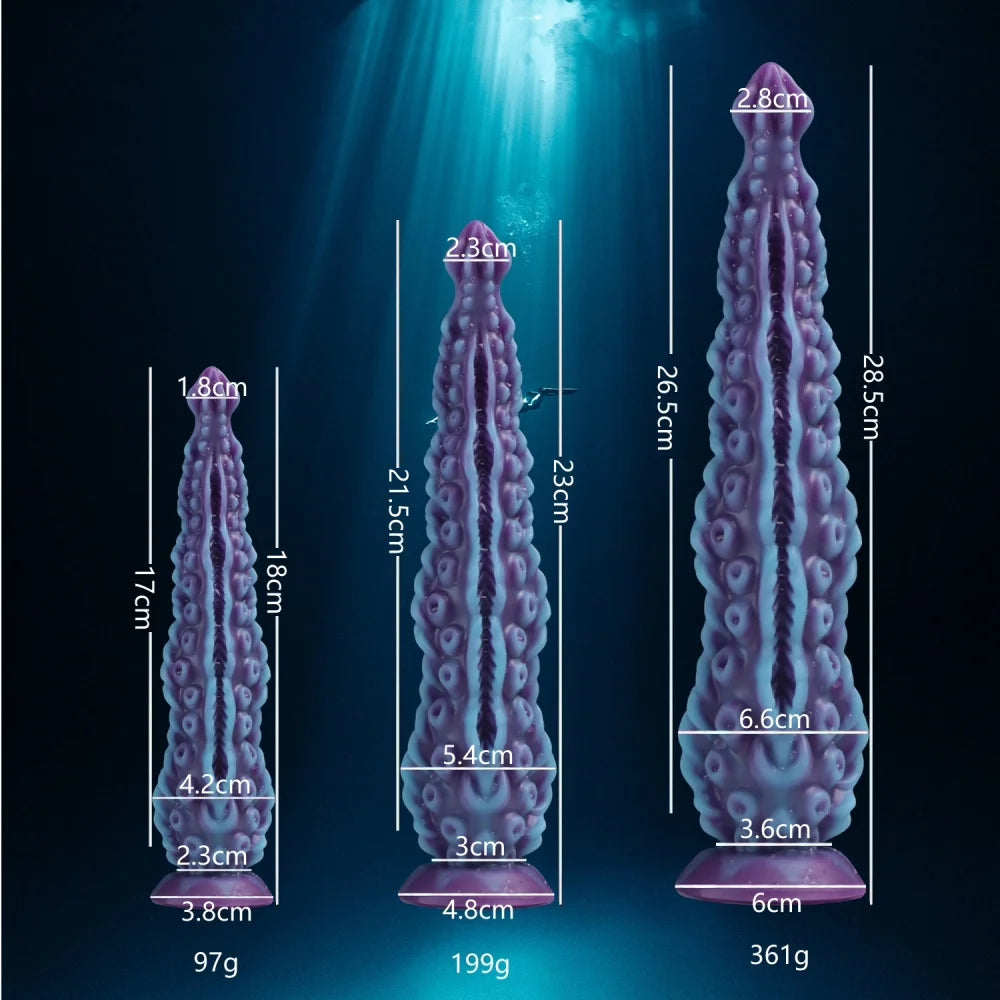 Monster Tentacle Dildo Anal Toys Big Thick Long Silicone Huge Butt Plug With Suction Cup Female Masturbation Sex Toys For Women