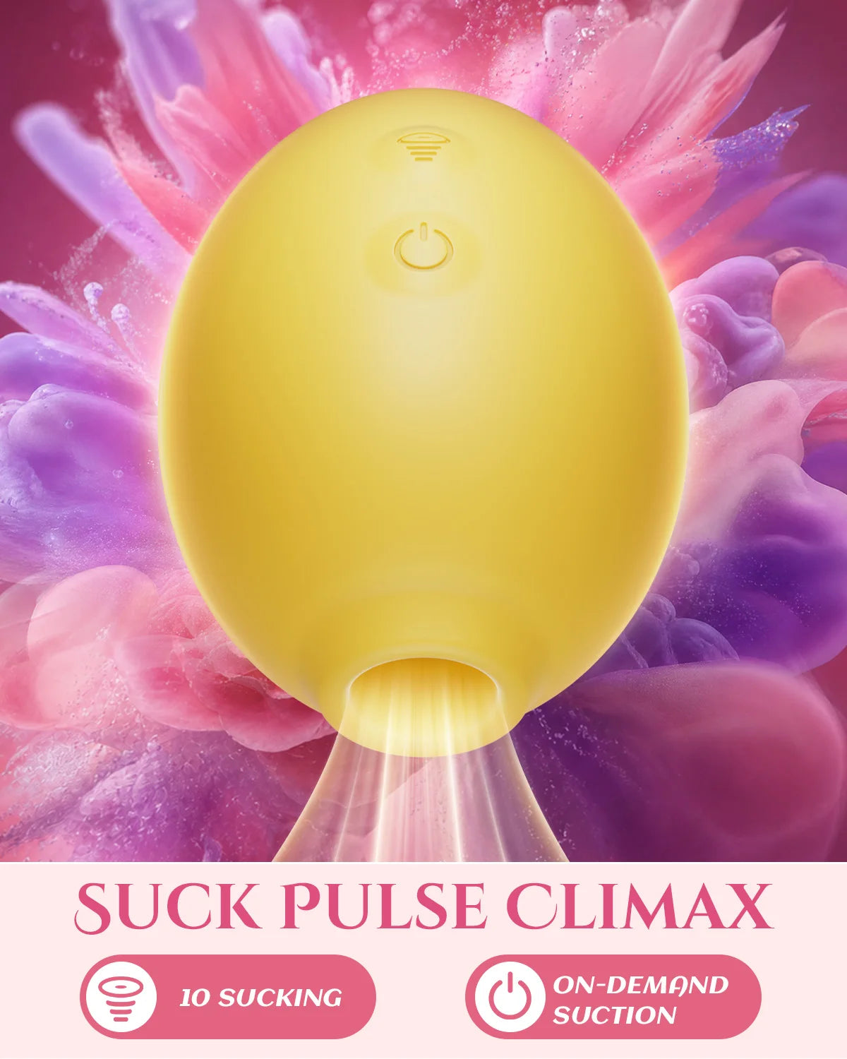 KUSHOR Powerful Sucking Lemon Vibrator Nipple Clit Stimulator Oral Vacuum Massager Female Masturbator Adults Sex Toys for Women
