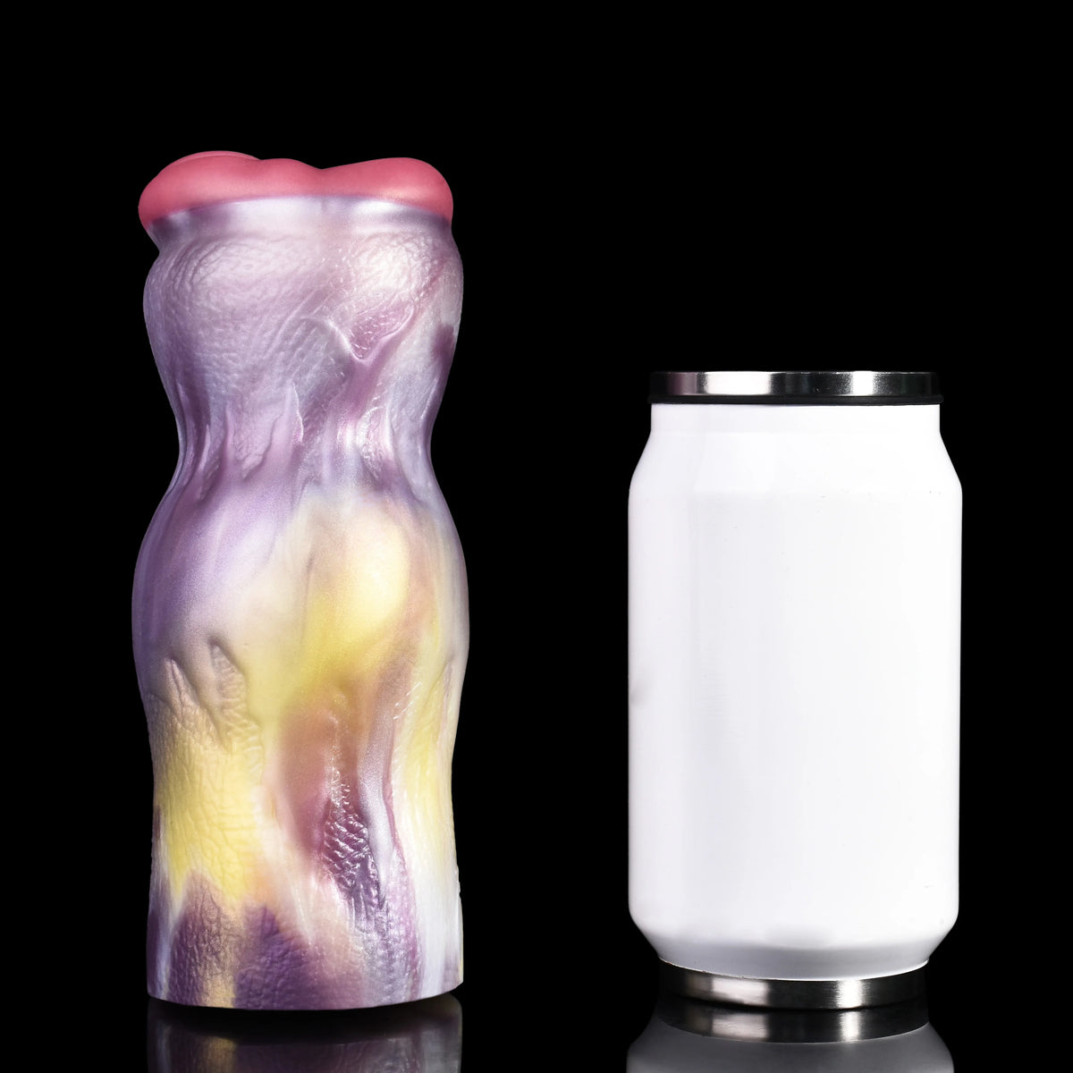 GEEBA Fantasy Silicone Male Masturbator Realistic Vagina Adult Sex Toys with Manual Penis Pump Animal Pocket Pussy Man Stroker