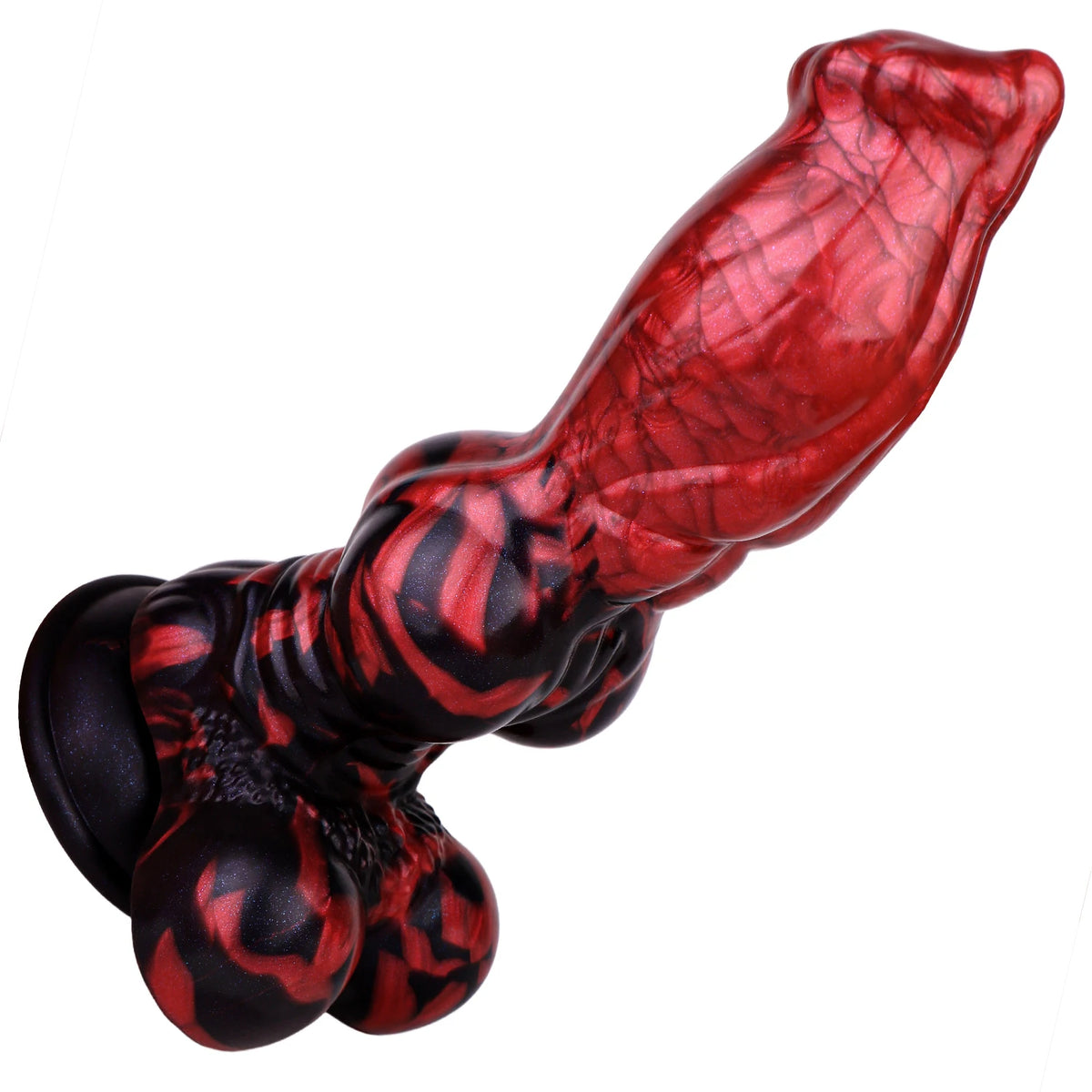 ELKKOST Fantasy Dragon Knot Dildo Silicone Realistic Dog Monster Dildos Anal Sex Toy with Sucker Alien Penis For G Spot Prostate