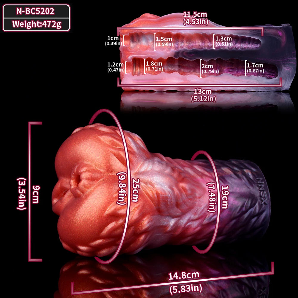 NNSX Male Masturbation Sex Toys Portable Dragon Pocket Pussy Lifelike Female Vagina Anal Holes Adult 18+ Sex Products