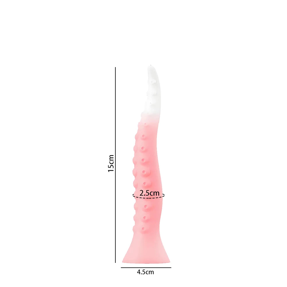 Silicone Monster Long Anal Butt Plug Dildo Penis Anus Vagina Dilator Octopus Tentacle Animal Penis Sex Toys For Women Men Tool