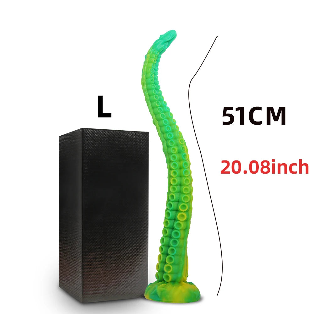 Tentacle anal plug adult vaginal massage stimulator anal plug dilator male and female monster dildo gay anus anal plug sex toy
