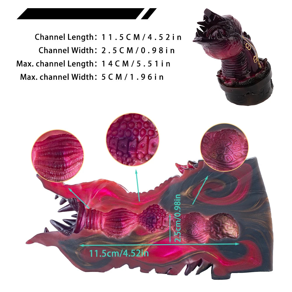 GEEBA Fantasy Planter Design Male Masturbator Beads Textured Pocket Pussy Manual Stroker For Men Pocket Pussy Adult Sex Toys 18+