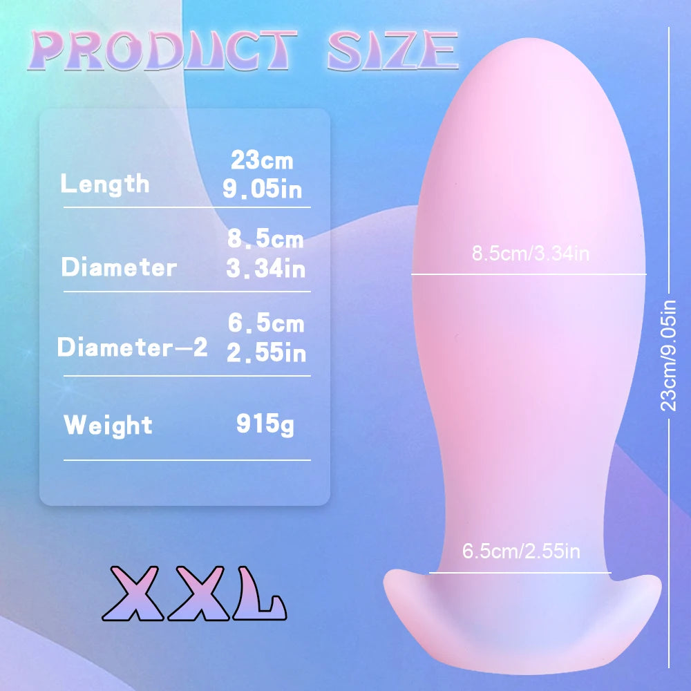 Night Glowing Dragon Eggs Anal Plug Sex Toy Noctilucent Silicone Material Dildo Sexual Masturbation Device SM props Sexy Egg Toy