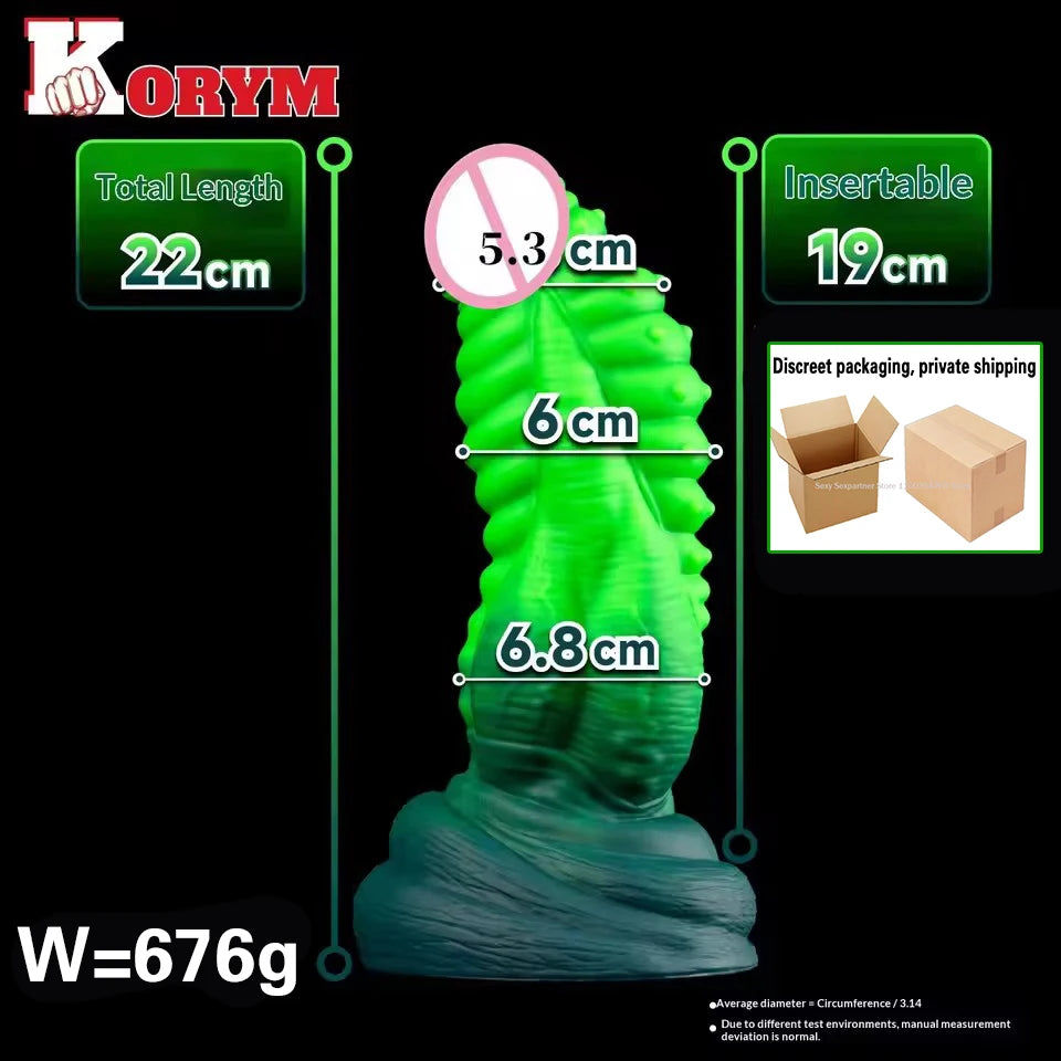 Big Anal Dildos Adult Sex Toys for Women Demon Monster Dildo Silicone Buttplug G-spot Masturbation Anal Dilation Anal Plug 18+