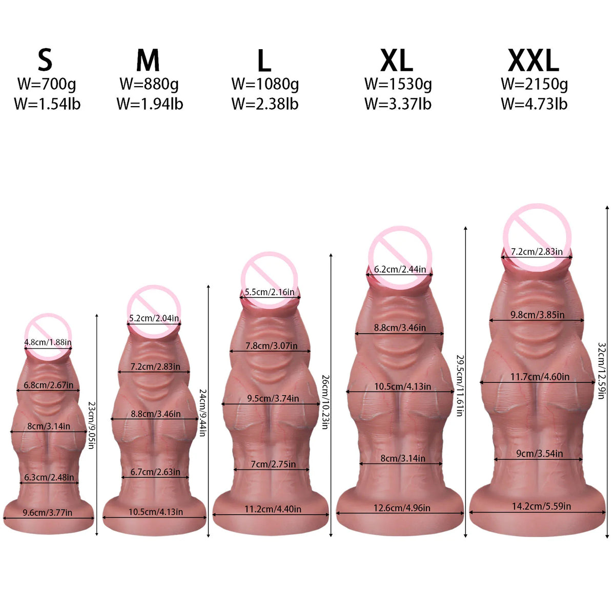85-105mm Huge Anal Dildos Monster Muscles Fake Penis Realistic Silicone Thick Dildo for Women Men 18+ Sex Toys Prostate Massage