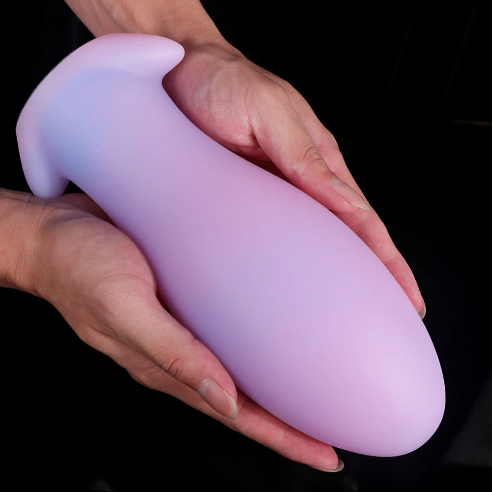 Night Glowing Dragon Eggs Anal Plug Sex Toy Noctilucent Silicone Material Dildo Sexual Masturbation Device SM props Sexy Egg Toy