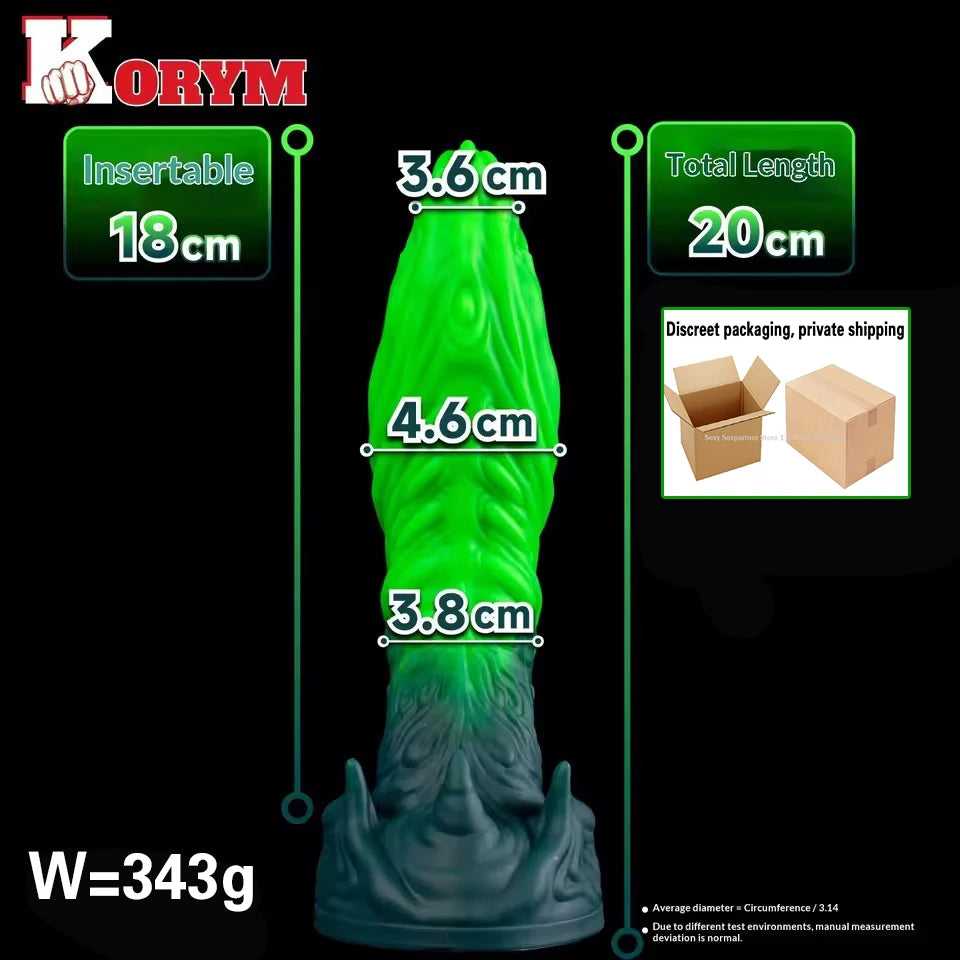 Big Anal Dildos Adult Sex Toys for Women Demon Monster Dildo Silicone Buttplug G-spot Masturbation Anal Dilation Anal Plug 18+