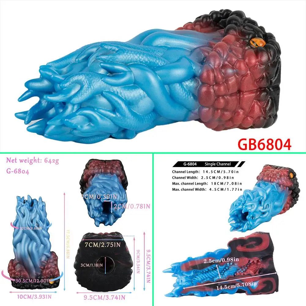 GEEBA Monster Fantasy Dildo Design Male Masturbator Werewolf Adult Sex Toys for Men Furry Texture Adult Onahole Pocket Pussy Cup