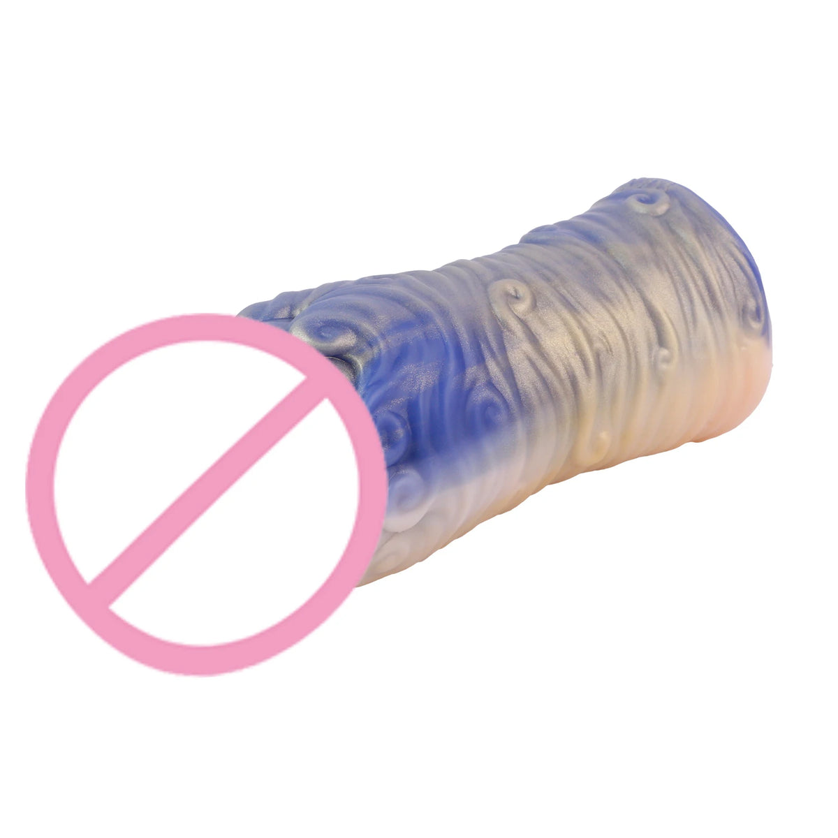 GEEBA Fantasy Full-channel Male Masturbator Pocket Pussy Silicone Onahole for Men with Textured Tunnel Suction Function Stroker