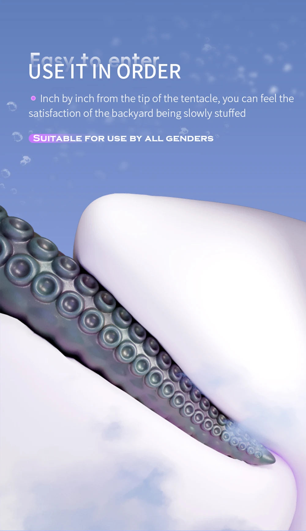 Telula's Tentacle | Vibrating G-Spot Dildo