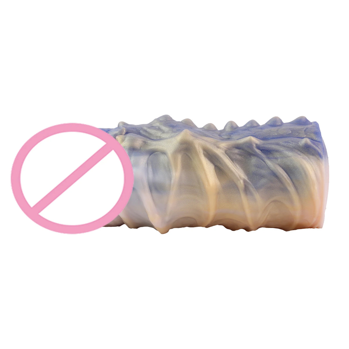 GEEBA Fantasy Full-channel Male Masturbator Pocket Pussy Silicone Onahole for Men with Textured Tunnel Suction Function Stroker