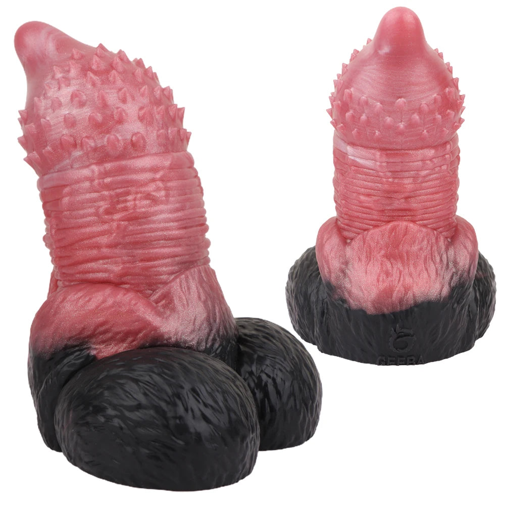 GEEBA Monster Fantasy Dildo Design Male Masturbator Werewolf Adult Sex Toys for Men Furry Texture Adult Onahole Pocket Pussy Cup