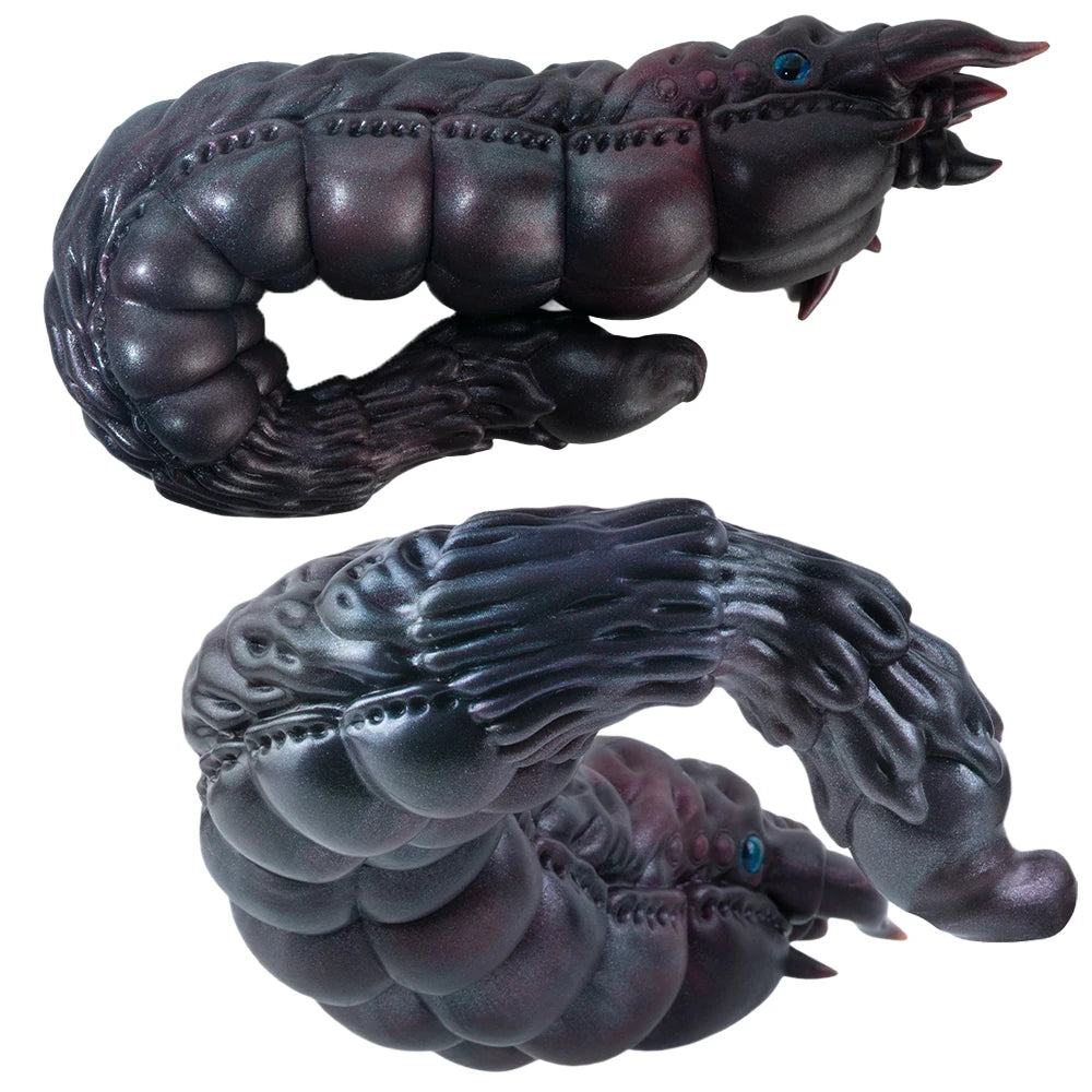 GEEBA Alien Worm Male Masturbator Sci Fi Monster Vagina Sex Toys for Men Soft Silicone Adult Onahole Pocket Pussy Men's Stroker