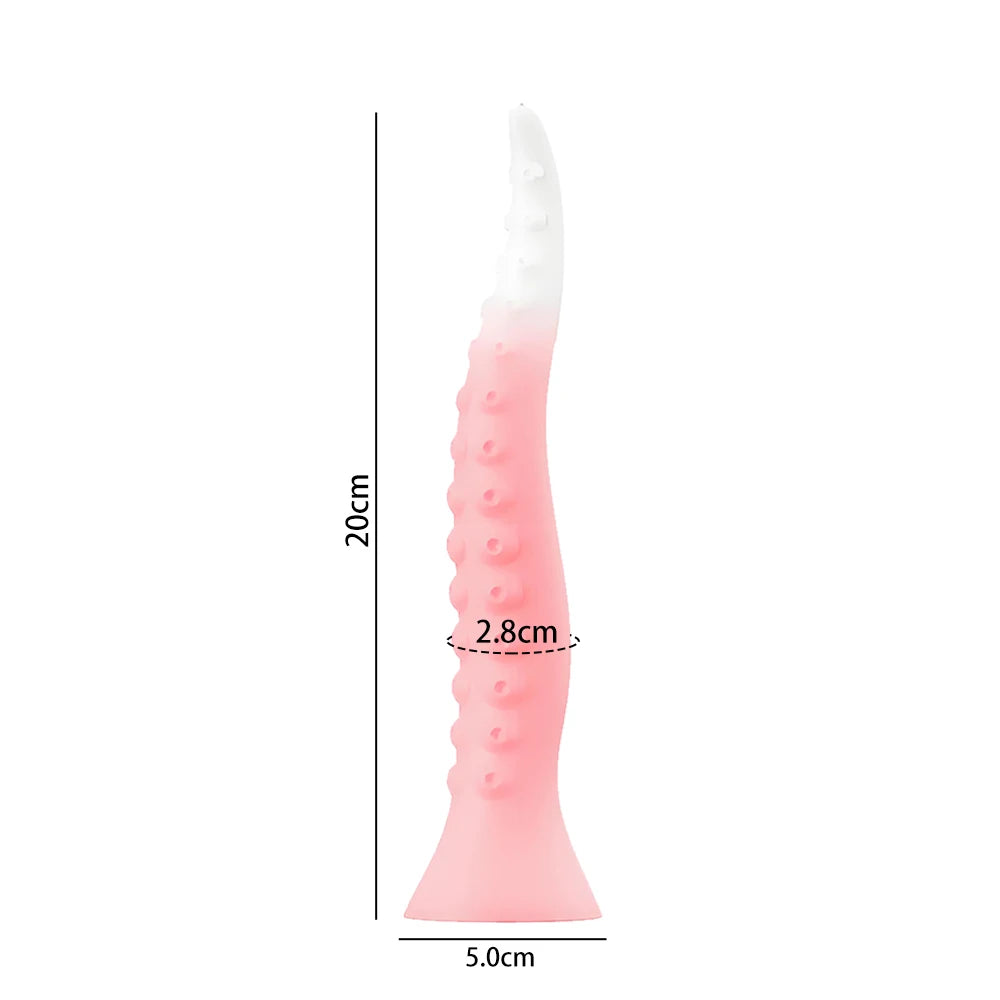 Silicone Monster Long Anal Butt Plug Dildo Penis Anus Vagina Dilator Octopus Tentacle Animal Penis Sex Toys For Women Men Tool