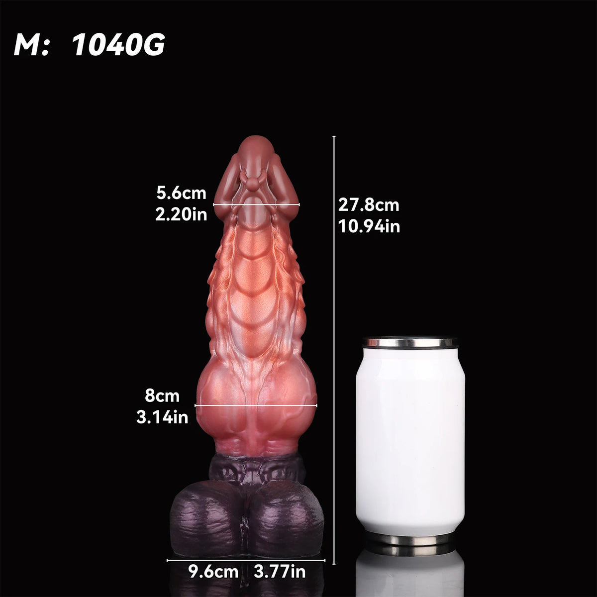 NNSX Fantasy Monster Dildo Anal Plug for Men Women & Couples Intricate Textured Details for Enhanced Stimulation Adult Toy