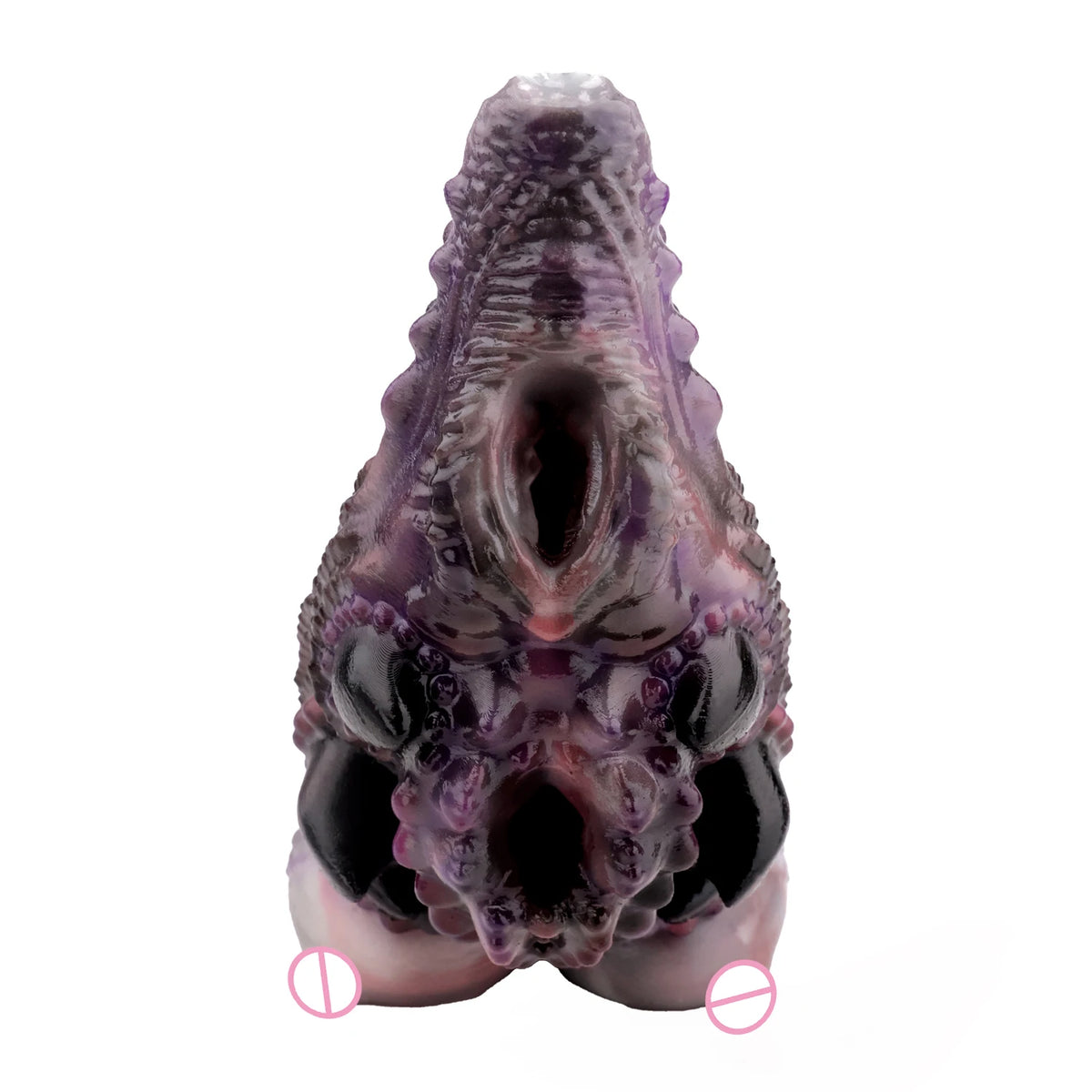GEEBA Alien Monster Male Masturbator,Soft Silicone Pocket Pussy Onahole,Fantasy Creature Textured Stroker,Adult Sex Toys For Men