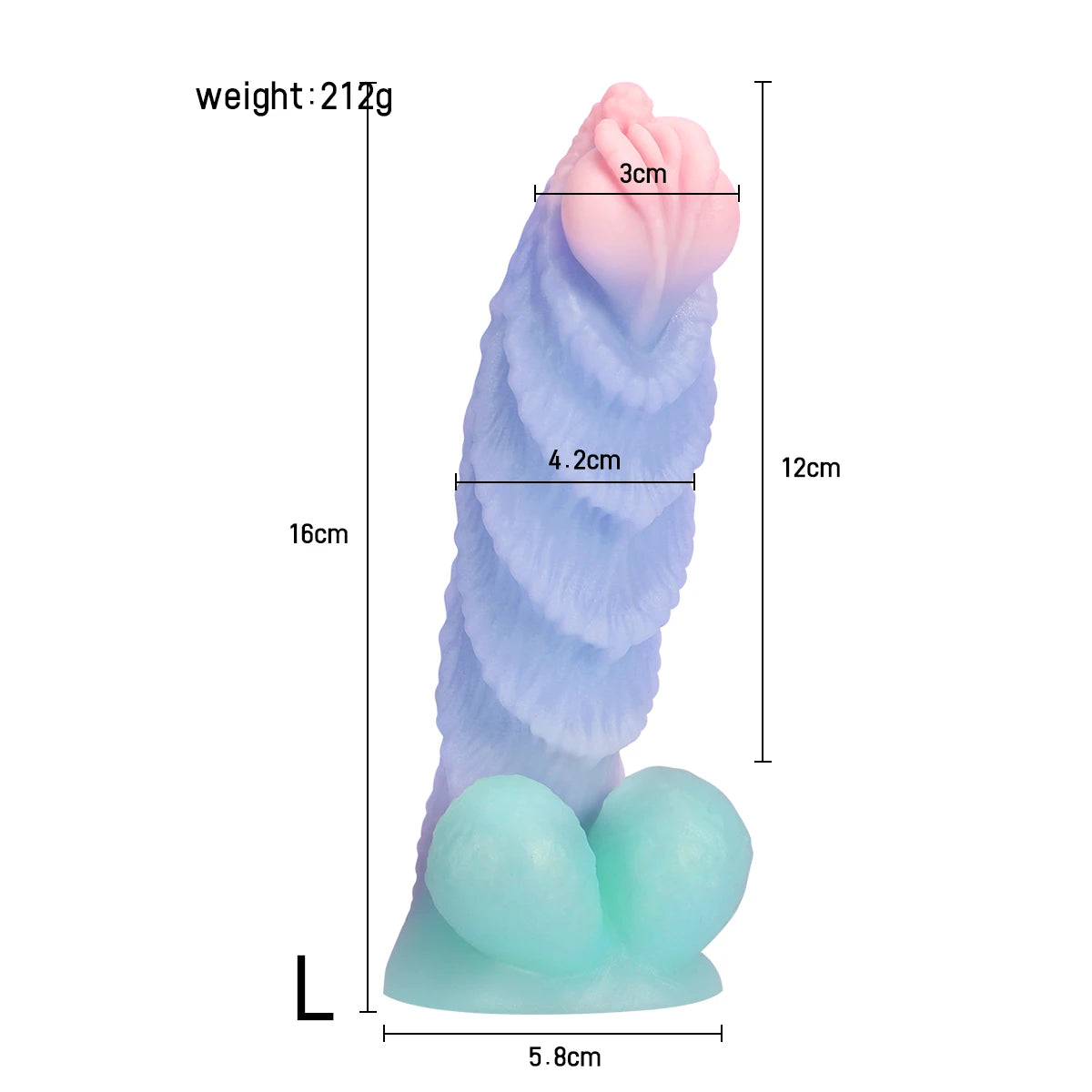 Huge Monster Dildo Penis Alien Anal Plug Adult Sex Toys Strong Suction Cup Soft Liquid Silicone Big Dick Buttplug Clit Massage