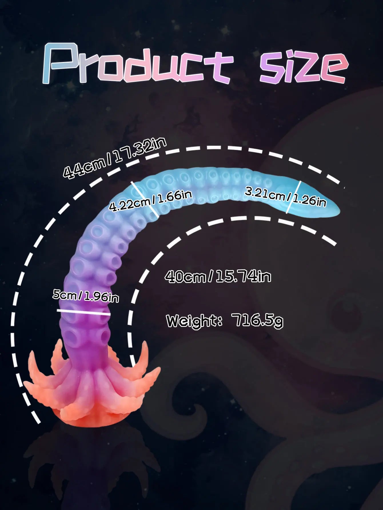 Tethys' Maelstrom | Luminous Dildo