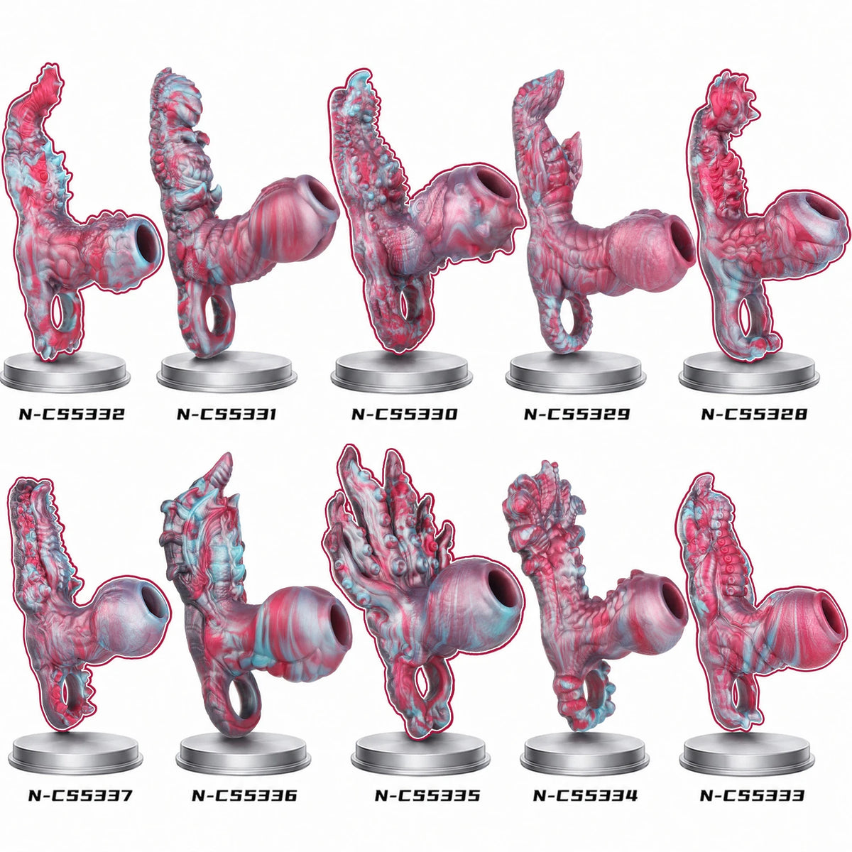 LICKER Silicone Dog knot Penis Sleeve Dick Enlarger Cock Sheath Sexy Fantasy Grinder Penis Massager Sex Toys For Men Adult Games