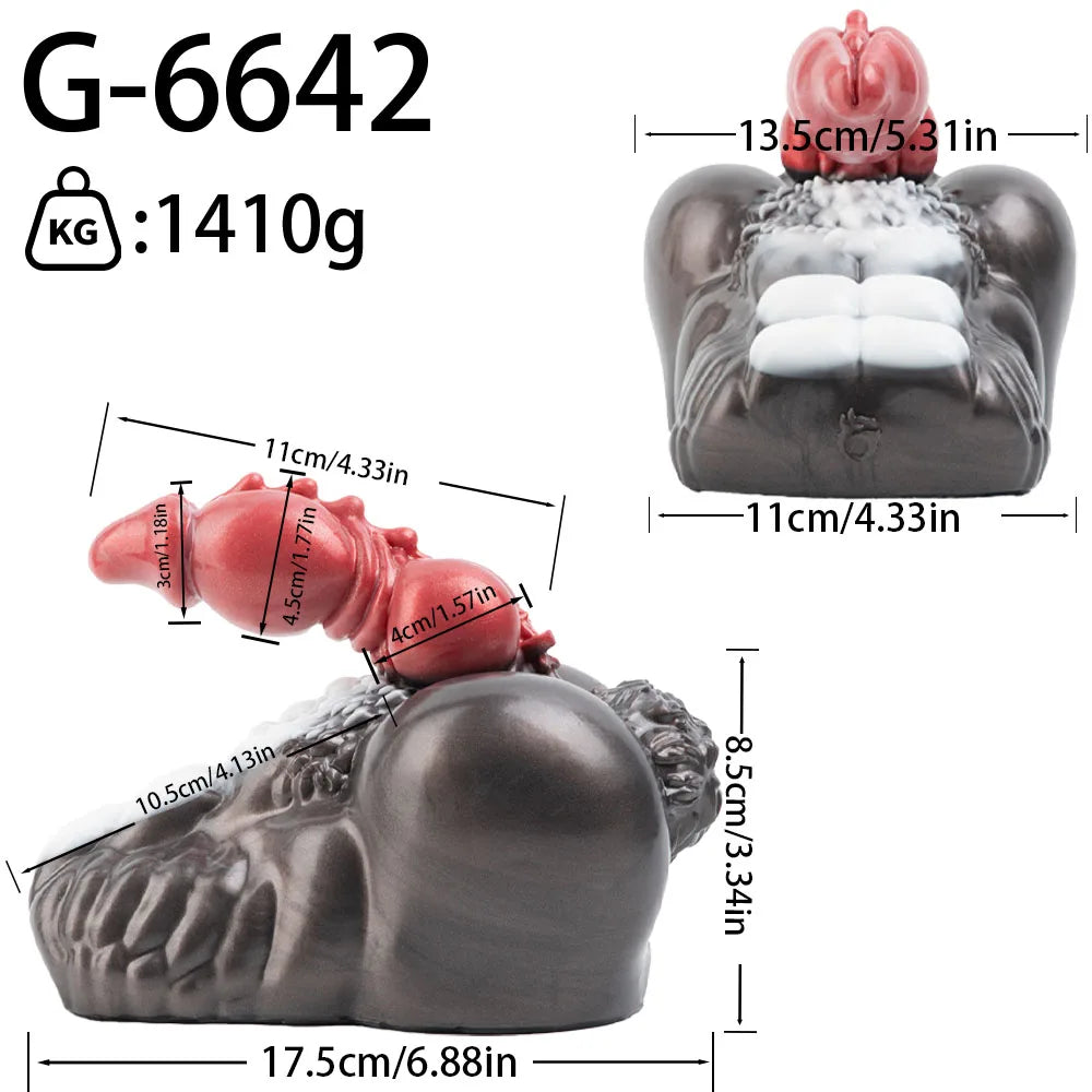 GEEBA Realistic Black Red Monster Male Stroker Cup 현실적인  Textured Demon Scale Vagina Pocket Pussy Adult Onahole Sex Toy for Men