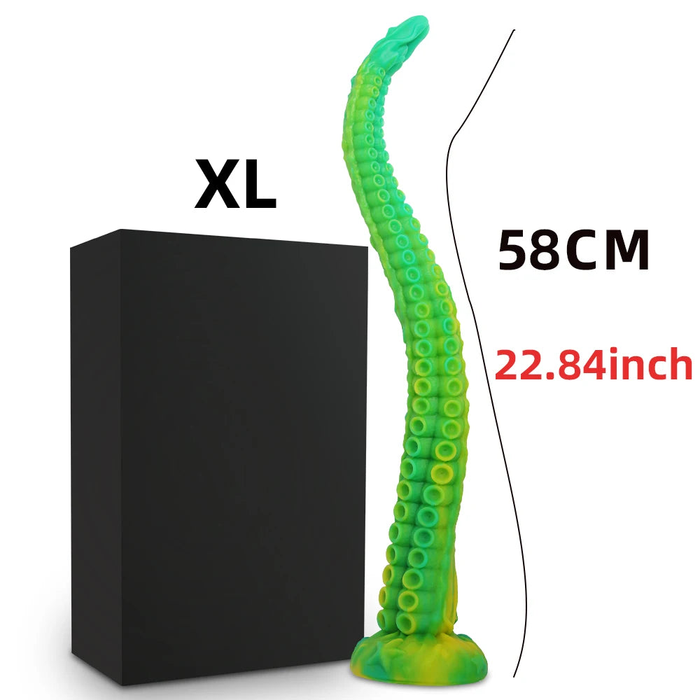 Tentacle anal plug adult vaginal massage stimulator anal plug dilator male and female monster dildo gay anus anal plug sex toy
