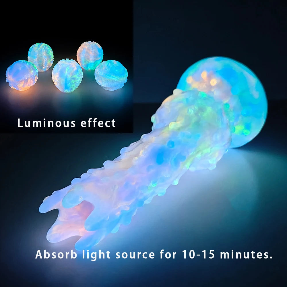 YOCY Inflatable Ovipositor DIY Vaginal Butt Balls Pneumatic Egg Laying Anal Plug Silicone Knot Dildo Female Masturbator Sex Toys