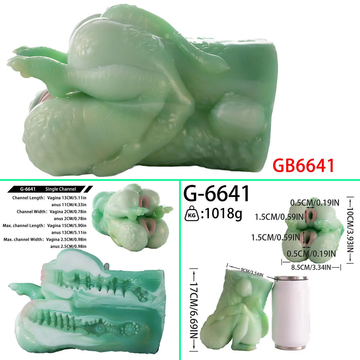 GEEBA Beastly Body Rear Anal Monster Male Masturbator Futanari Fantasy Pocket Pussy Adult Onahole Big Ass Sex Toys for Men Adult