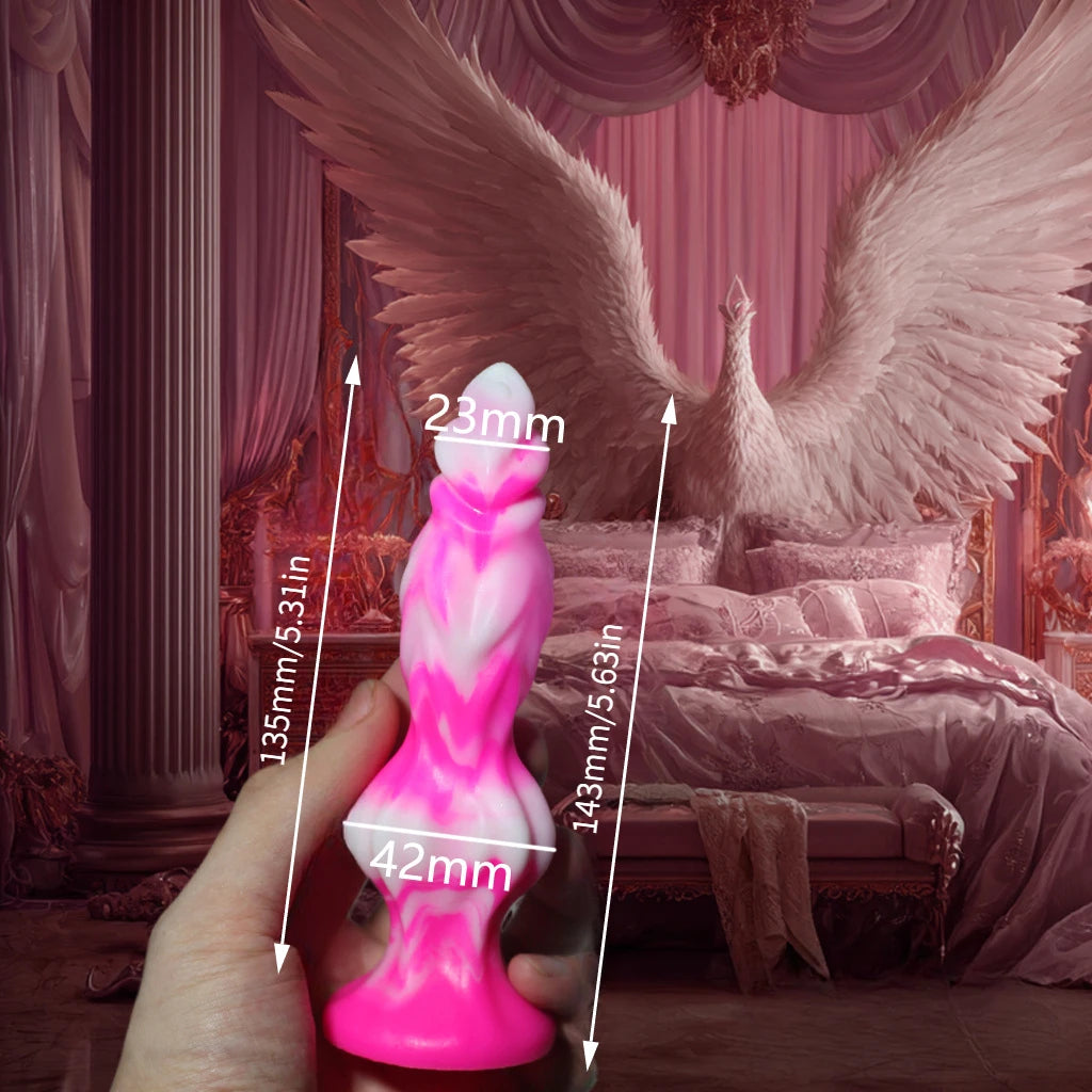 Monster Dildo with Suction Realistic Simulated Penis Massager Stimulating G-Spot Couples Adult Pleasure Accessory 18+ Sex Toy