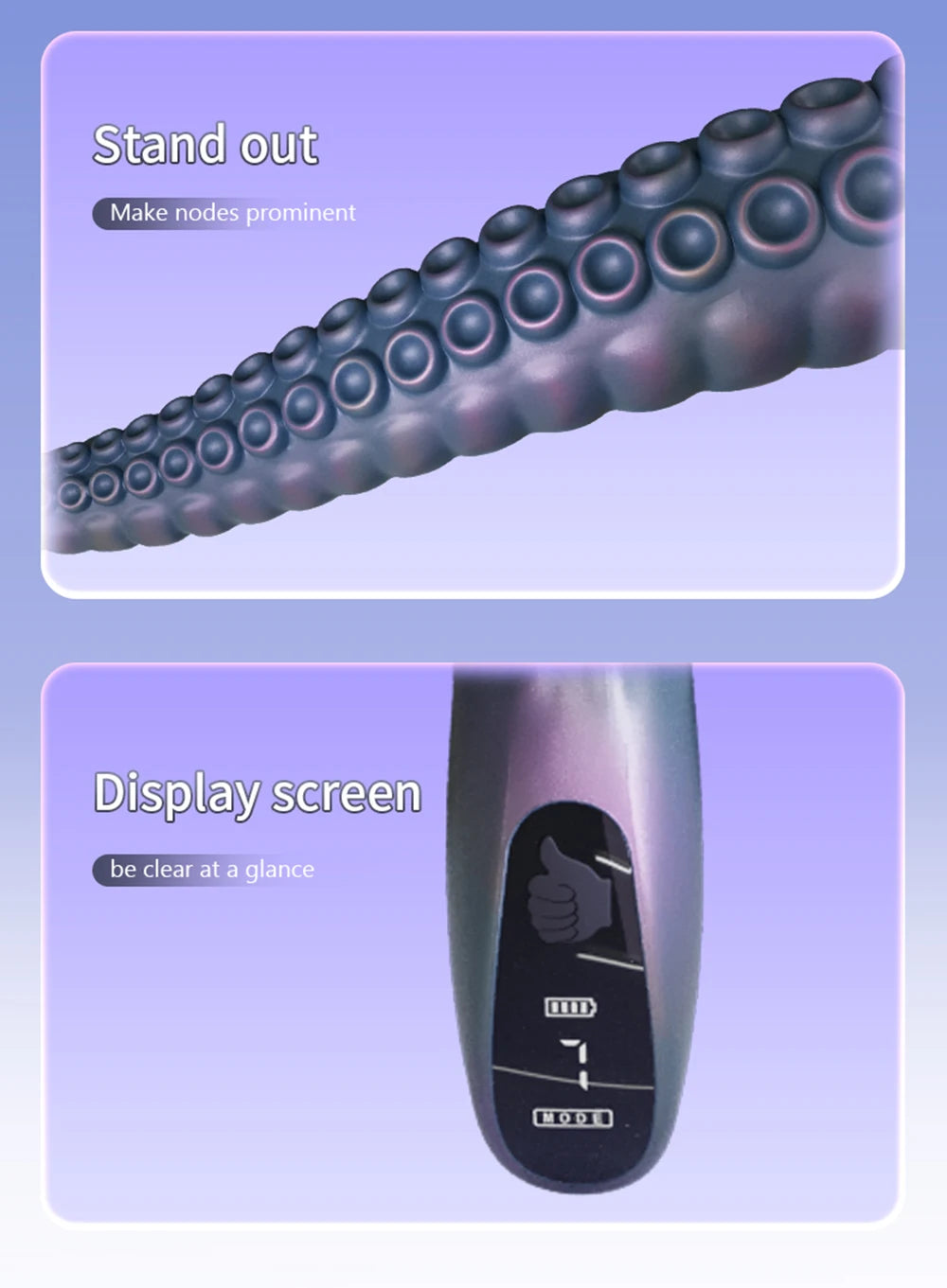 Telula's Tentacle | Vibrating G-Spot Dildo