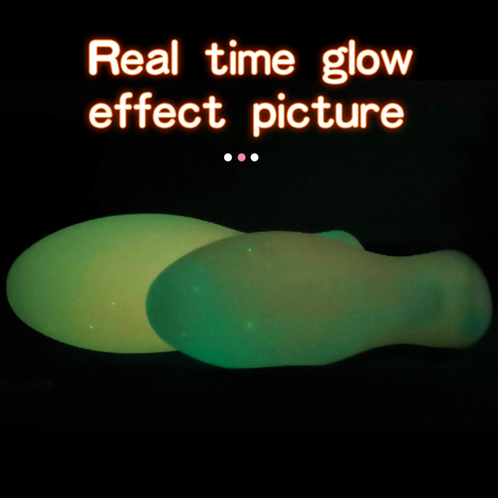 Night Glowing Dragon Eggs Anal Plug Sex Toy Noctilucent Silicone Material Dildo Sexual Masturbation Device SM props Sexy Egg Toy