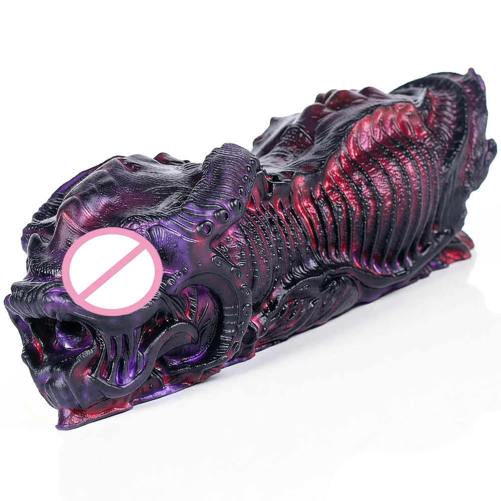 GEEBA Fantasy Monster Male Masturbator Alien Creature Stroker Sleeve For Men18+ Soft Silicone Pocket Pussy Ault Onahole Sex Toys