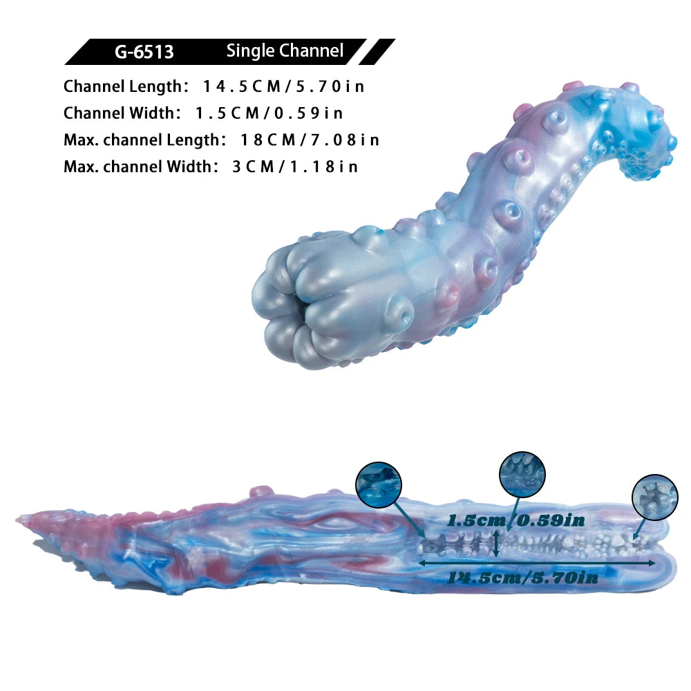 GEEBA 7.09in Fantasy Male Masturbator Single Channel Silicone Men Masturbation Sleeve Pocket Pussy Onahole Adult Sex Toys Store