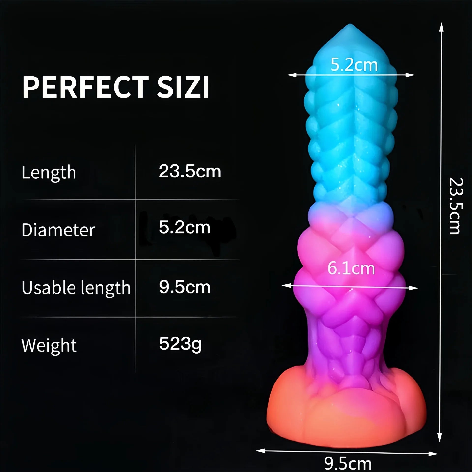 Basilisk's Gaze | Luminous Dildo