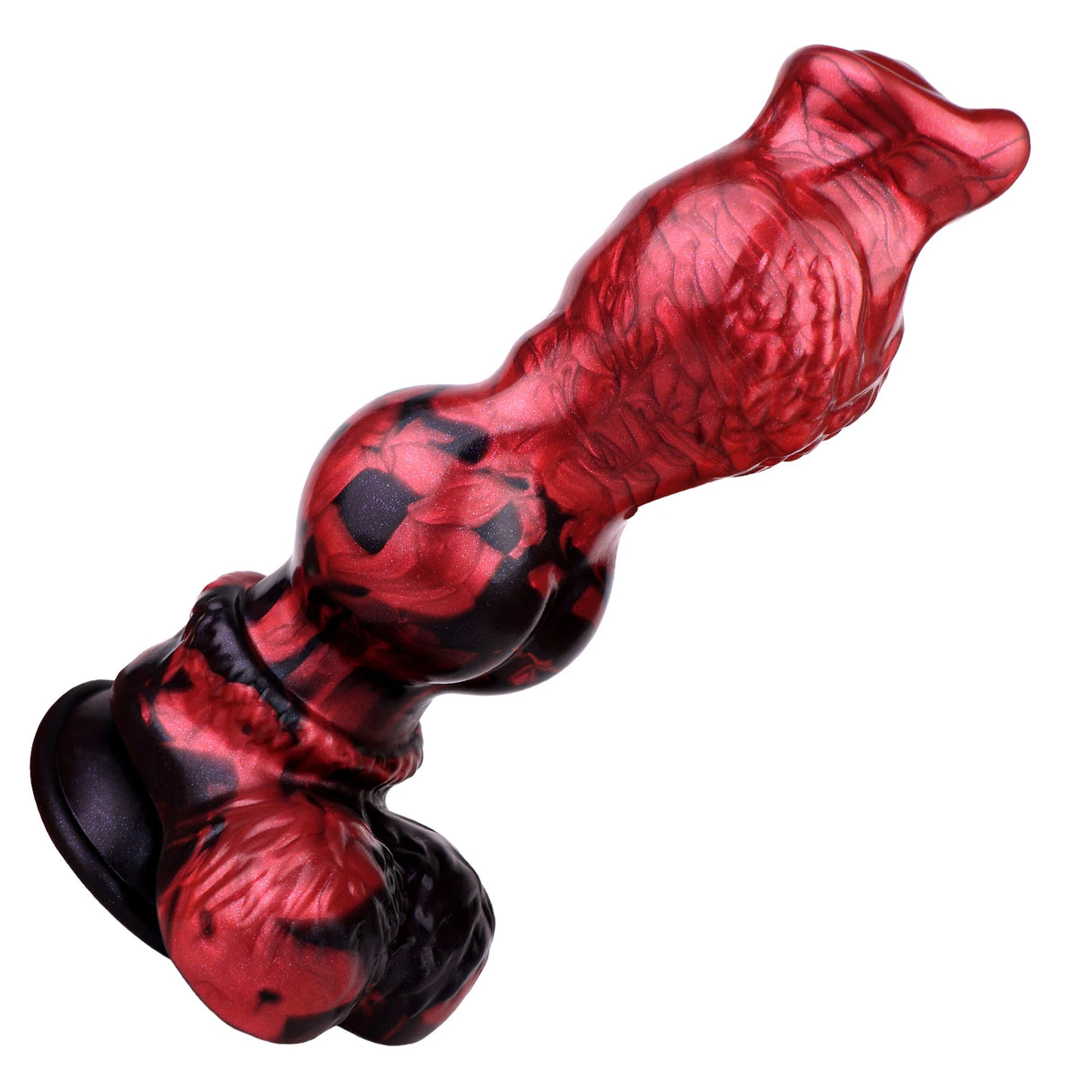 ELKKOST Fantasy Dragon Knot Dildo Silicone Realistic Dog Monster Dildos Anal Sex Toy with Sucker Alien Penis For G Spot Prostate